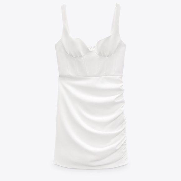 Zara Mini White Dress - Picture 8 of 16